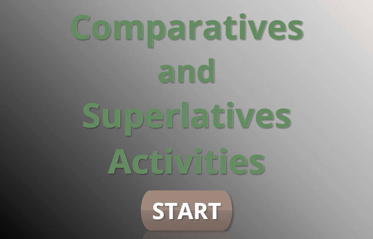 Comparatives and Superlatives Activities Interactive